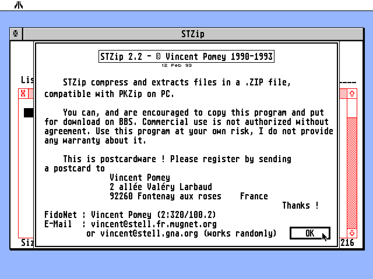 STZIP — screenshot 1